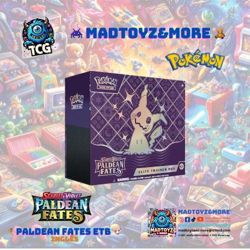 TCG Pokémon: Scarlet And Violet - PALDEAN FATES - ELITE TRAINER BOX