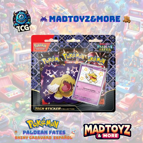 TCG Pokémon: Scarlet and Violet -  PALDEAN Fates: TECH Sticker Collection - Shiny Greavard