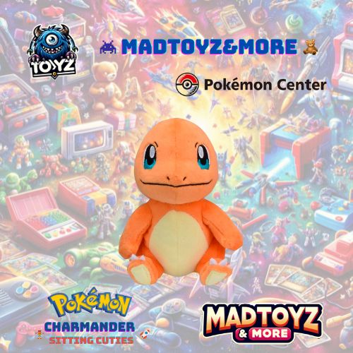 TOYZ: Charmander Sitting Cuties Plush - Pokémon Center 5 In.