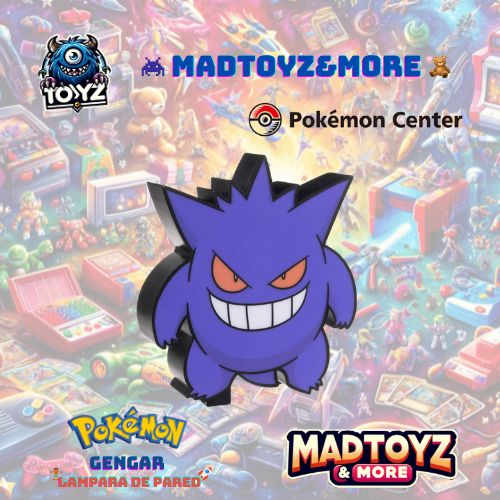 TOYZ: Gengar  Lámpara de Pared Pokémon Center