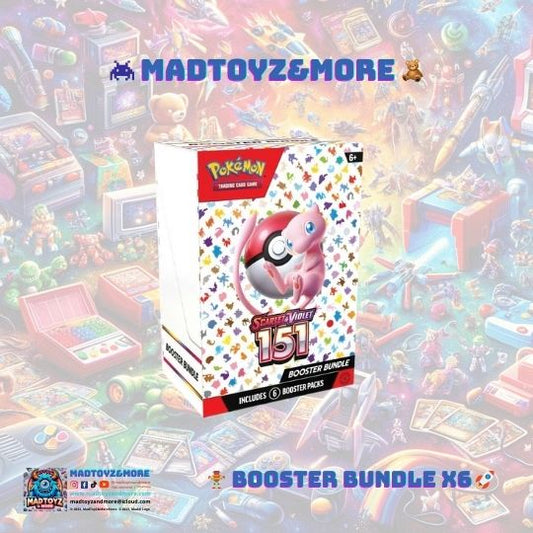 TCG Pokémon: Booster Bundle x6 sobres Scarlet & Violet -151- (inglés)