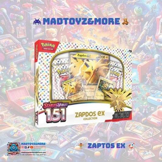 TCG Pokémon: Zapdos ex Collection Scarlet & Violet -151- (inglés)