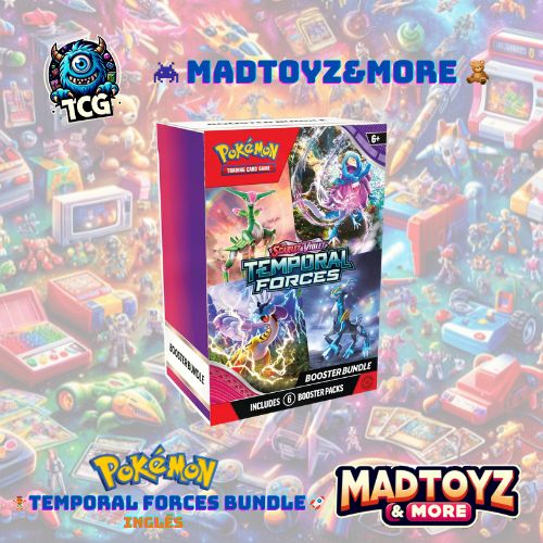 TCG Pokémon: Scarlet and Violet: Temporal Forces: Booster Bundle