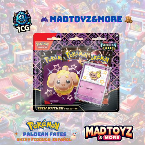 TCG Pokémon: Scarlet and Violet: PALDEAN Fates: TECH Sticker Collection - Shiny Fidough