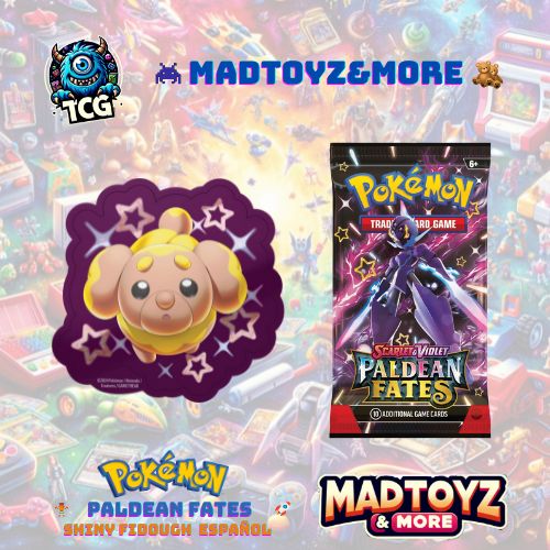 TCG Pokémon: Scarlet and Violet: PALDEAN Fates: TECH Sticker Collection - Shiny Fidough