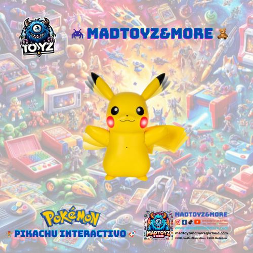 TOYZ: Pokémon Train and Play Deluxe Pikachu Jazawares